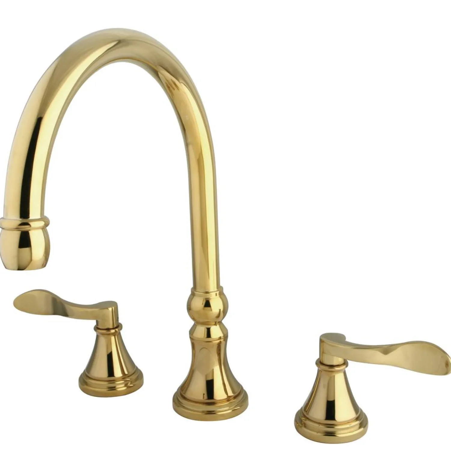 Clearance Nu French Two Handle Roman Tub Filler Tub Faucets