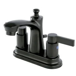 Outlet NuvoFusion 4" Centerset Deck Mount Bathroom Faucet 4" Center Set