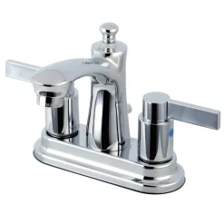 Outlet NuvoFusion 4" Centerset Deck Mount Bathroom Faucet 4" Center Set