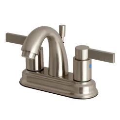 Clearance NuvoFusion Deck Mount 4-Inch Centerset Bathroom Faucet 4" Center Set
