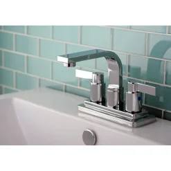 Discount NuvoFusion 4-Inch Centerset Two-Handle Bathroom Faucet 4