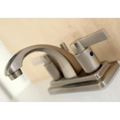 New NuvoFusion 4-Inch Centerset 2-Handle Bathroom Faucet 4" Center Set