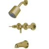 Sale NuvoFusion KBX8132NDL Three Handle Tub and Shower Faucet Tub & Shower Sets