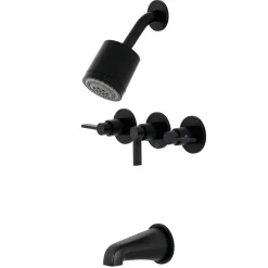 Discount NuvoFusion Three-Handle Tub and Shower Faucet Tub & Shower Sets|Tub Faucets