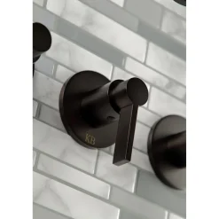 Discount NuvoFusion Three-Handle Tub and Shower Faucet Tub & Shower Sets|Tub Faucets