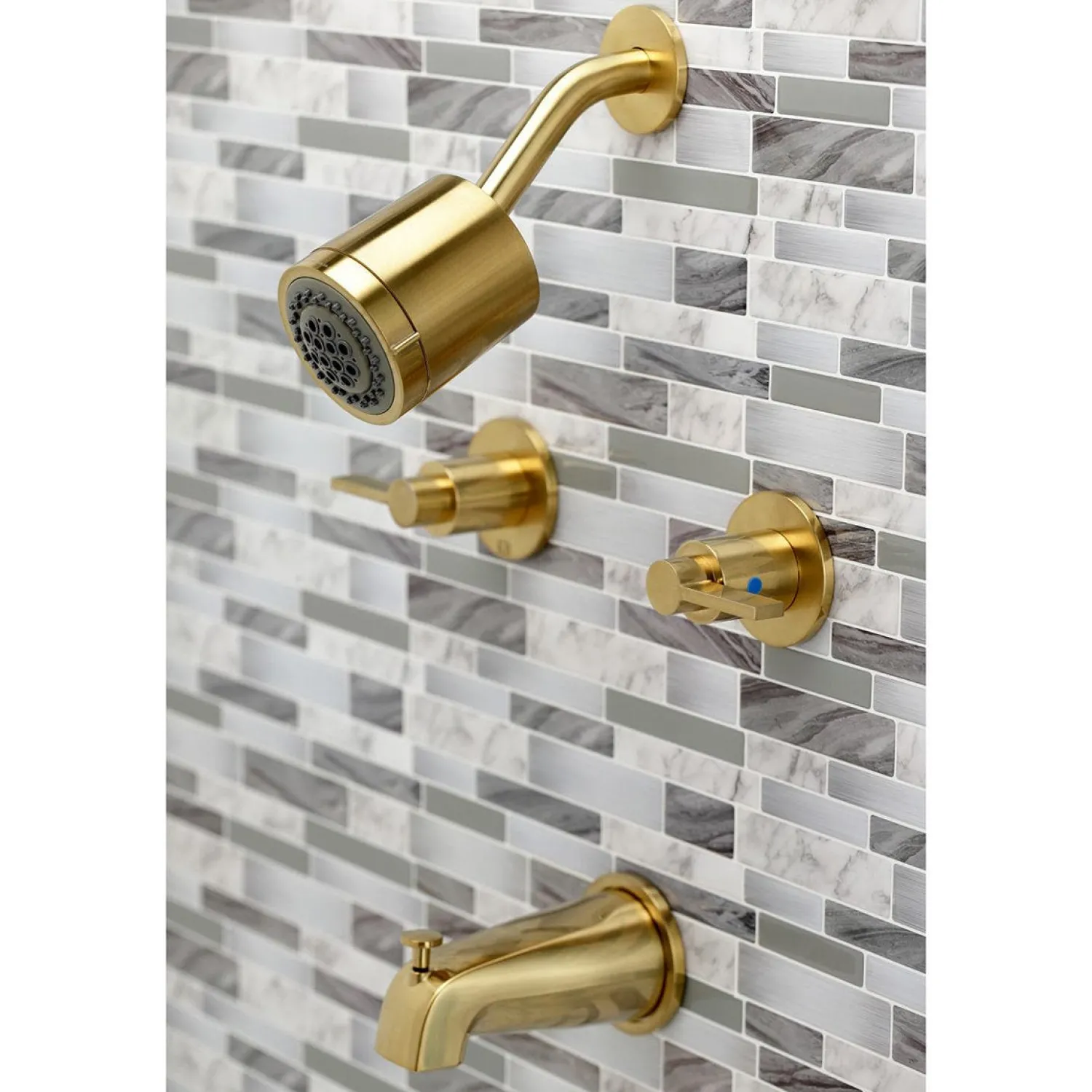 Sale NuvoFusion Two-Handle Tub and Shower Faucet Tub & Shower Sets