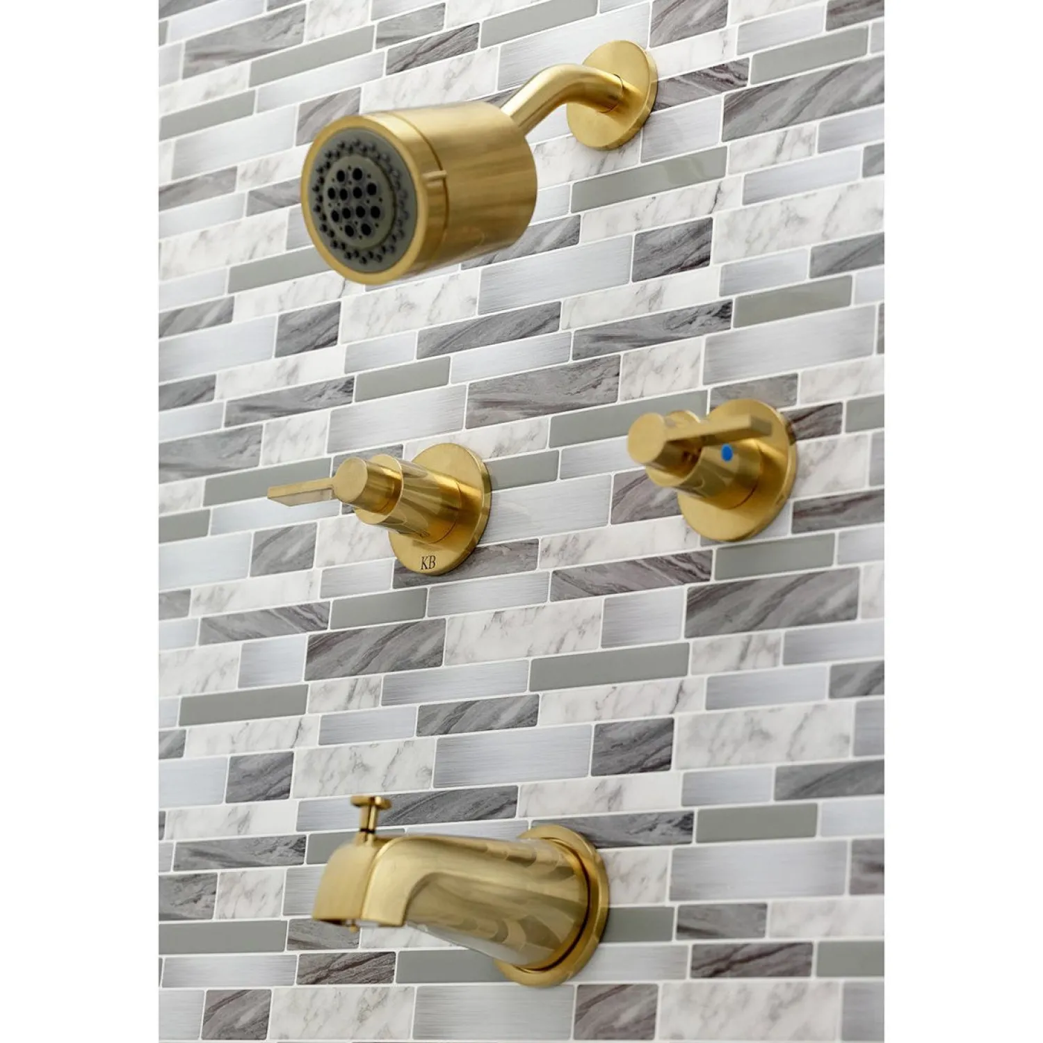 Sale NuvoFusion Two-Handle Tub and Shower Faucet Tub & Shower Sets
