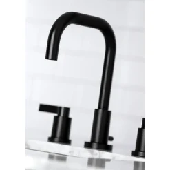 Outlet NuvoFusion Widespread Bathroom Faucet with Brass Pop-Up 8