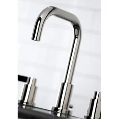 Outlet NuvoFusion Widespread Bathroom Faucet with Brass Pop-Up 8