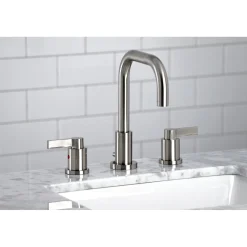 Outlet NuvoFusion Widespread Bathroom Faucet with Brass Pop-Up 8