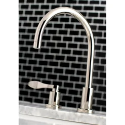 Hot NuWave Deck Mount 8-Inch Widespread Bathroom Faucet 8" Widespread