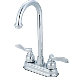 Nuwave French Two Handle 4" Centerset Bar Faucet Bar Faucets