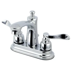 NuWave French Deck Mount 4" Centerset Bathroom Faucet 4" Center Set