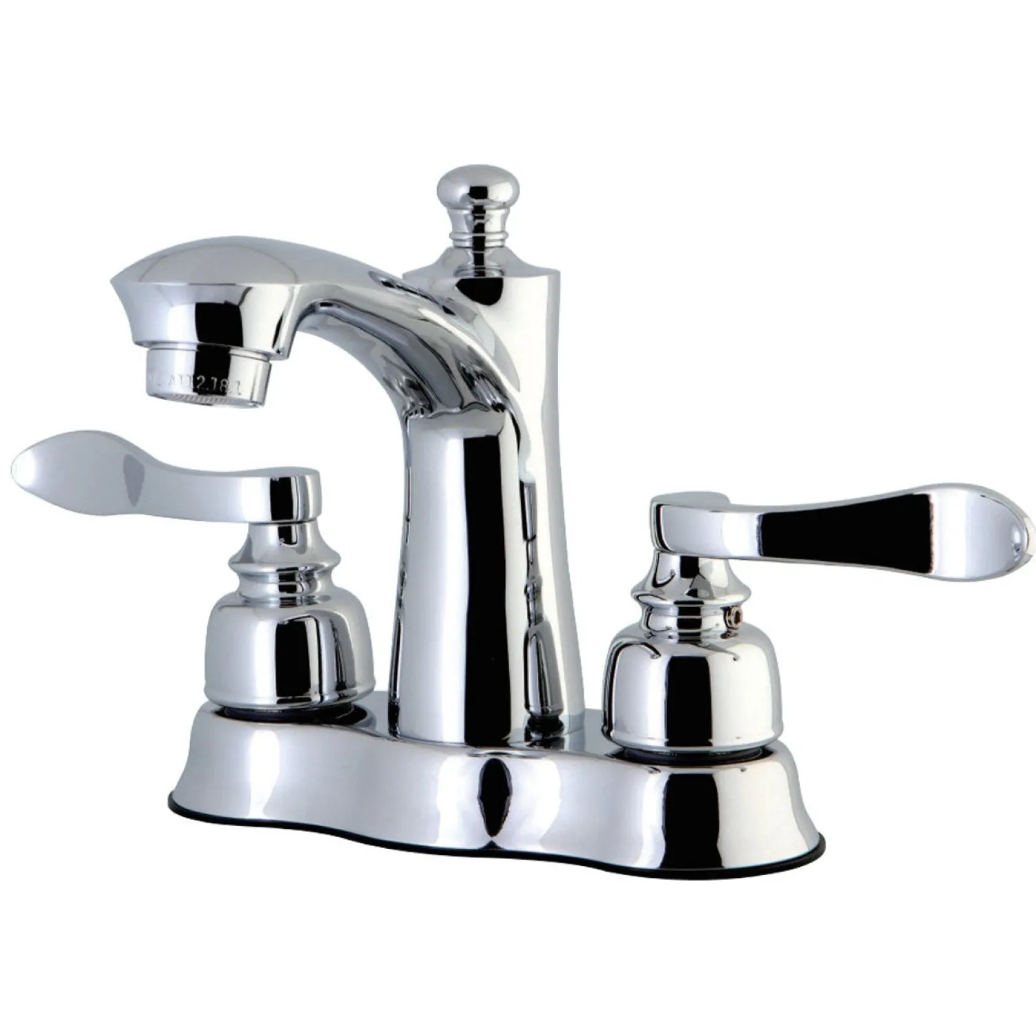 Outlet NuWave French 4-Inch Centerset Deck Mount Bathroom Faucet 4" Center Set