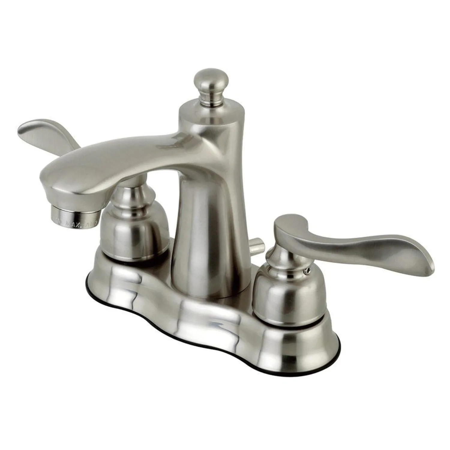 Outlet NuWave French 4-Inch Centerset Deck Mount Bathroom Faucet 4" Center Set