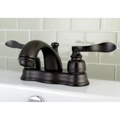 New NuWave French 2-Handle 4-Inch Centerset Bathroom Faucet 4