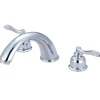 Clearance Nuwave French Two Handle Roman Tub Filler Tub Faucets
