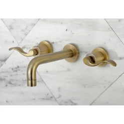 Online NuWave 2-Handle Wall Mount Bathroom Faucet Wall Mount