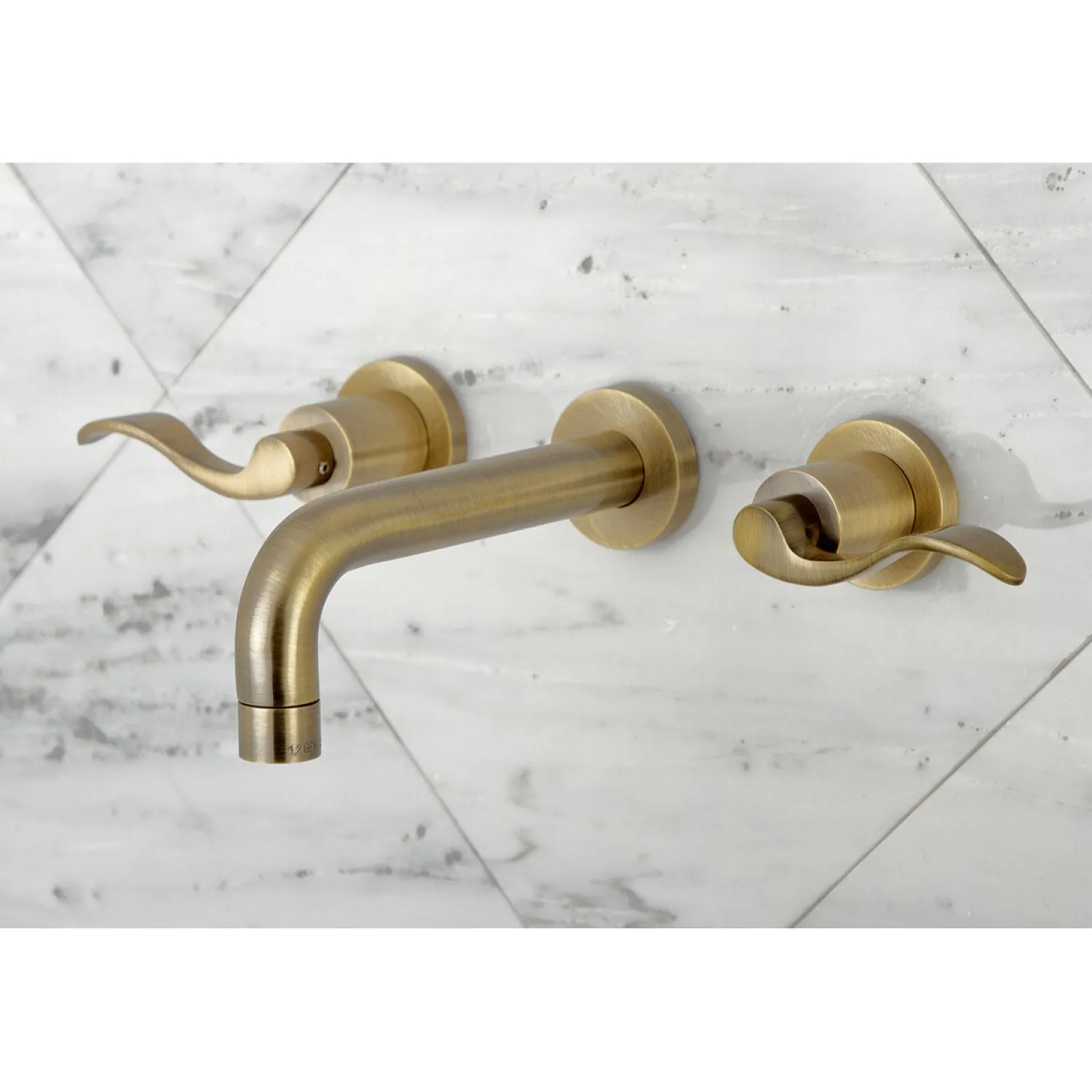 Online NuWave 2-Handle Wall Mount Bathroom Faucet Wall Mount