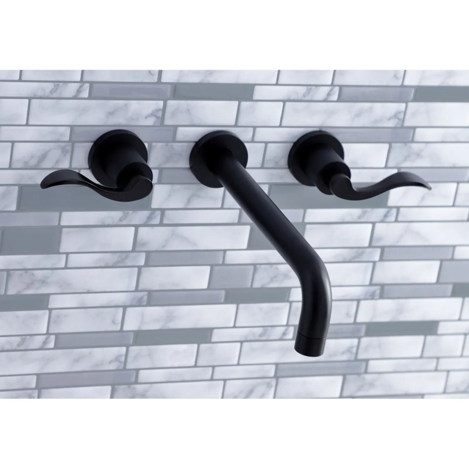 Hot NuWave 2-Handle Wall Mount Roman Tub Faucet Tub Faucets