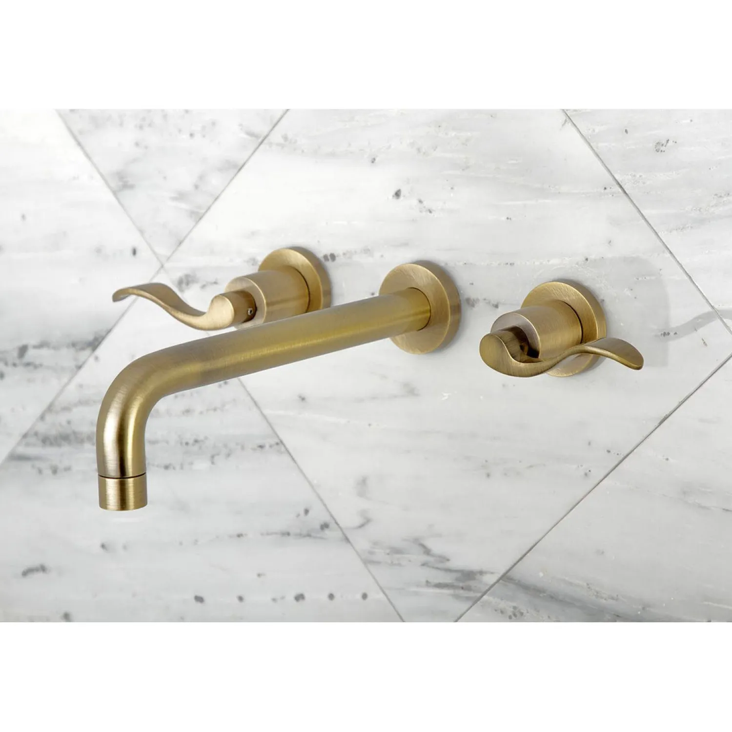 Hot NuWave 2-Handle Wall Mount Roman Tub Faucet Tub Faucets
