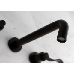 Hot NuWave 2-Handle Wall Mount Roman Tub Faucet Tub Faucets