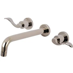 Hot NuWave 2-Handle Wall Mount Roman Tub Faucet Tub Faucets