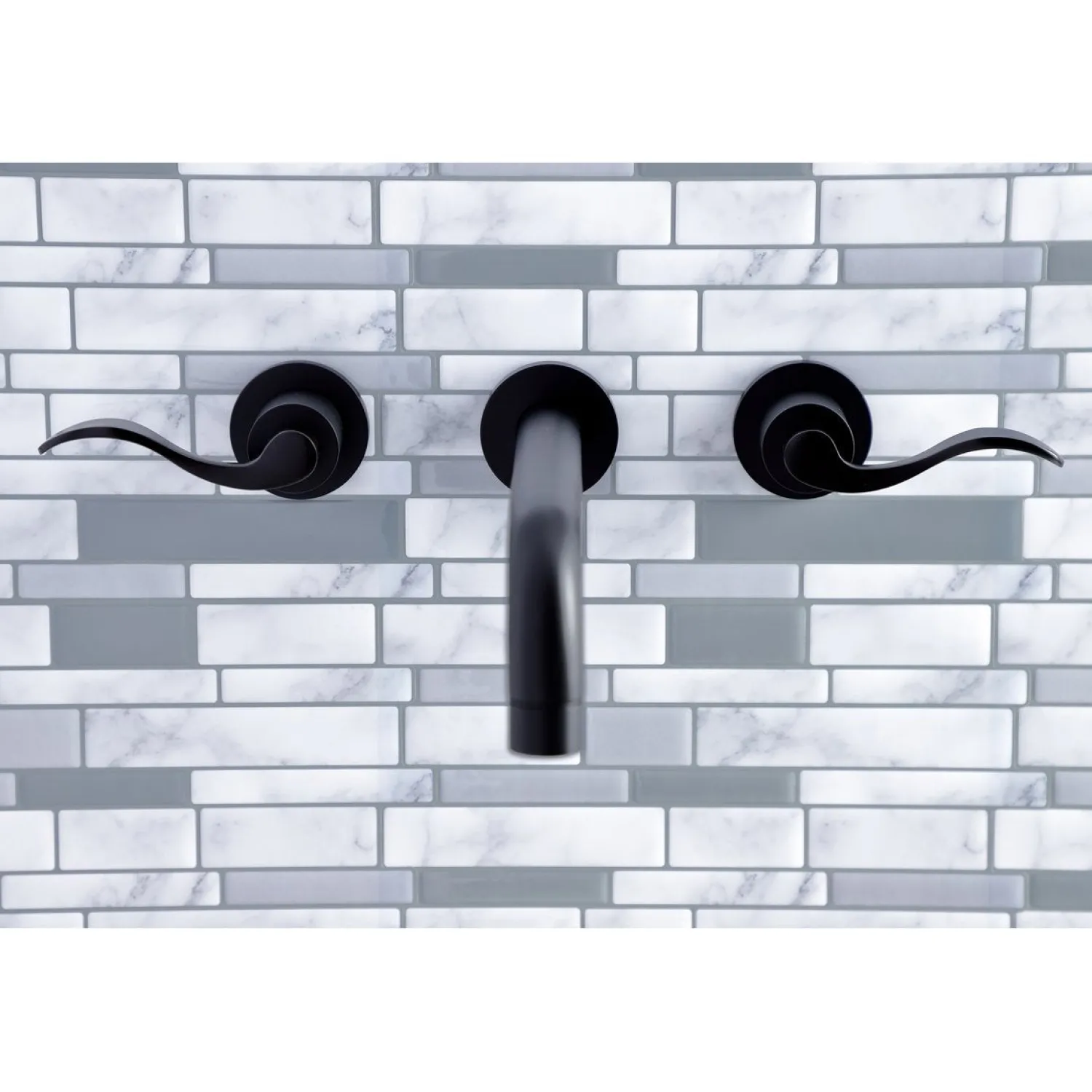 Hot NuWave 2-Handle Wall Mount Roman Tub Faucet Tub Faucets