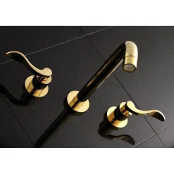 Hot NuWave 2-Handle Wall Mount Roman Tub Faucet Tub Faucets