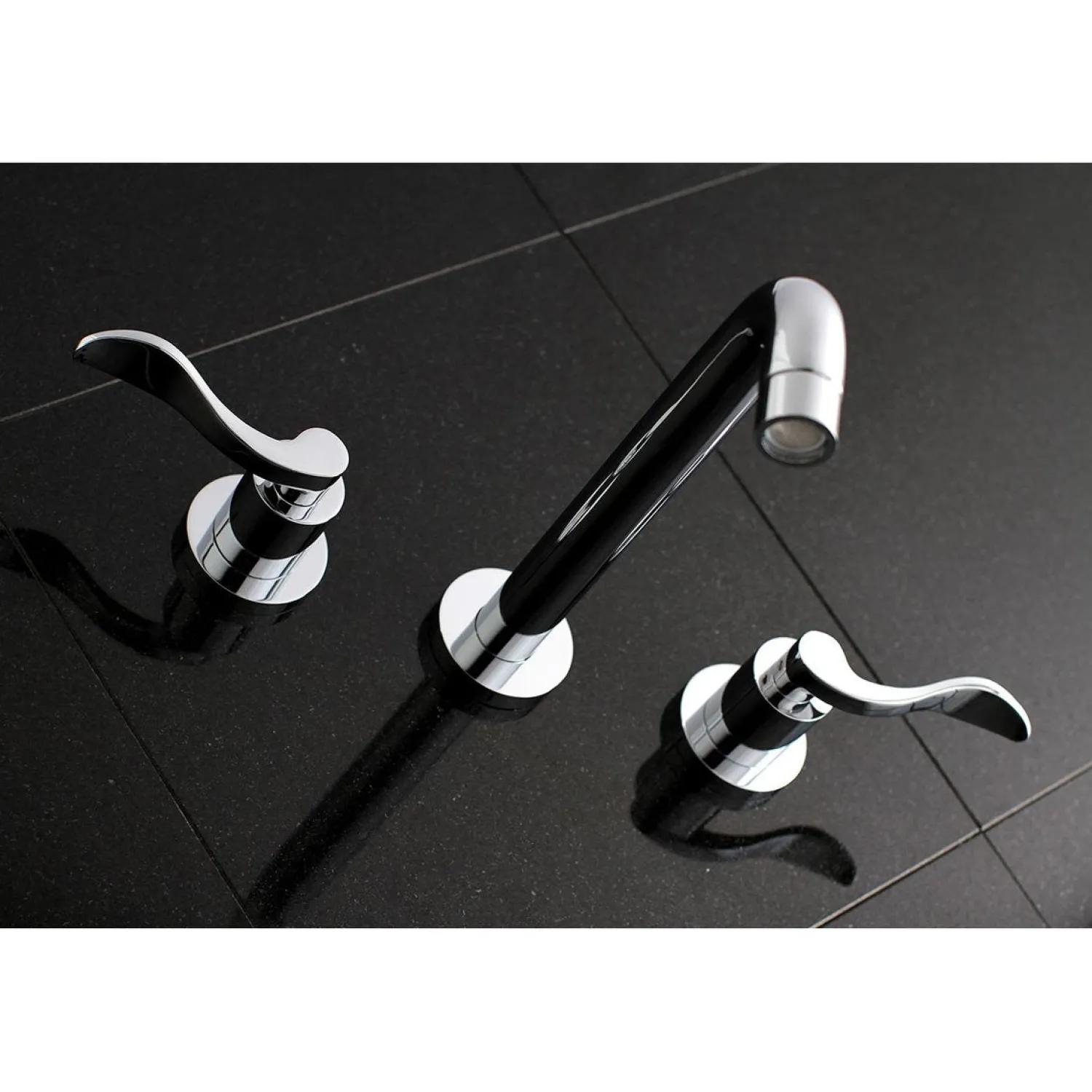 Hot NuWave 2-Handle Wall Mount Roman Tub Faucet Tub Faucets