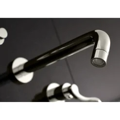 Hot NuWave 2-Handle Wall Mount Roman Tub Faucet Tub Faucets