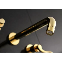 Hot NuWave 2-Handle Wall Mount Roman Tub Faucet Tub Faucets