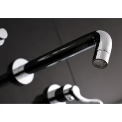 Hot NuWave 2-Handle Wall Mount Roman Tub Faucet Tub Faucets