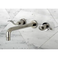 Hot NuWave 2-Handle Wall Mount Roman Tub Faucet Tub Faucets