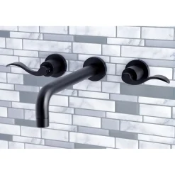 Hot NuWave 2-Handle Wall Mount Roman Tub Faucet Tub Faucets