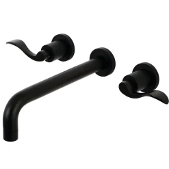 Hot NuWave 2-Handle Wall Mount Roman Tub Faucet Tub Faucets