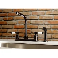 Online Paris Centerset Kitchen Faucet Faucets With Side Spray