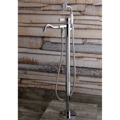 Paris Freestanding Tub Faucet with Hand Shower and Single Handle Free Standing Tub Fillers|Tub Faucets
