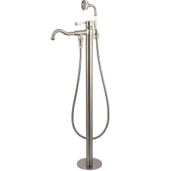 Paris Freestanding Tub Faucet with Hand Shower and Single Handle Free Standing Tub Fillers|Tub Faucets