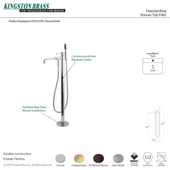 Hot Paris Single Handle Freestanding Tub Faucet with Hand Shower Free Standing Tub Fillers|Tub Faucets
