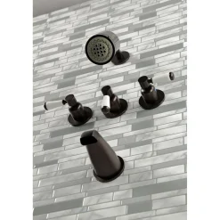 Clearance Paris Three-Handle Tub and Shower Faucet Tub & Shower Sets|Tub Faucets