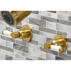 Hot Paris Two-Handle Tub and Shower Faucet Tub & Shower Sets