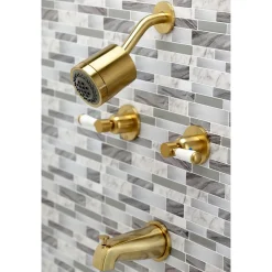 Hot Paris Two-Handle Tub and Shower Faucet Tub & Shower Sets
