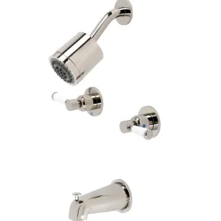 Hot Paris Two-Handle Tub and Shower Faucet Tub & Shower Sets