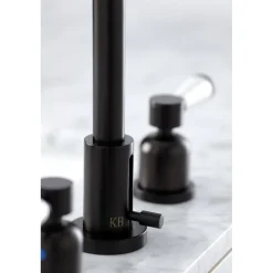 Discount Paris Widespread Bathroom Faucet with Brass Pop-Up 8