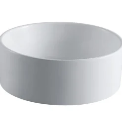 Online Park White China Vessel Bathroom Sink without Overflow Above Counter / Vessel Sinks