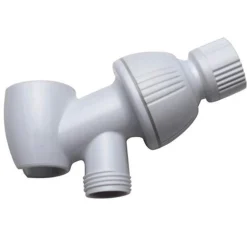 Hot Plumbing Parts Shower Arm Bracket in White Shower Arms