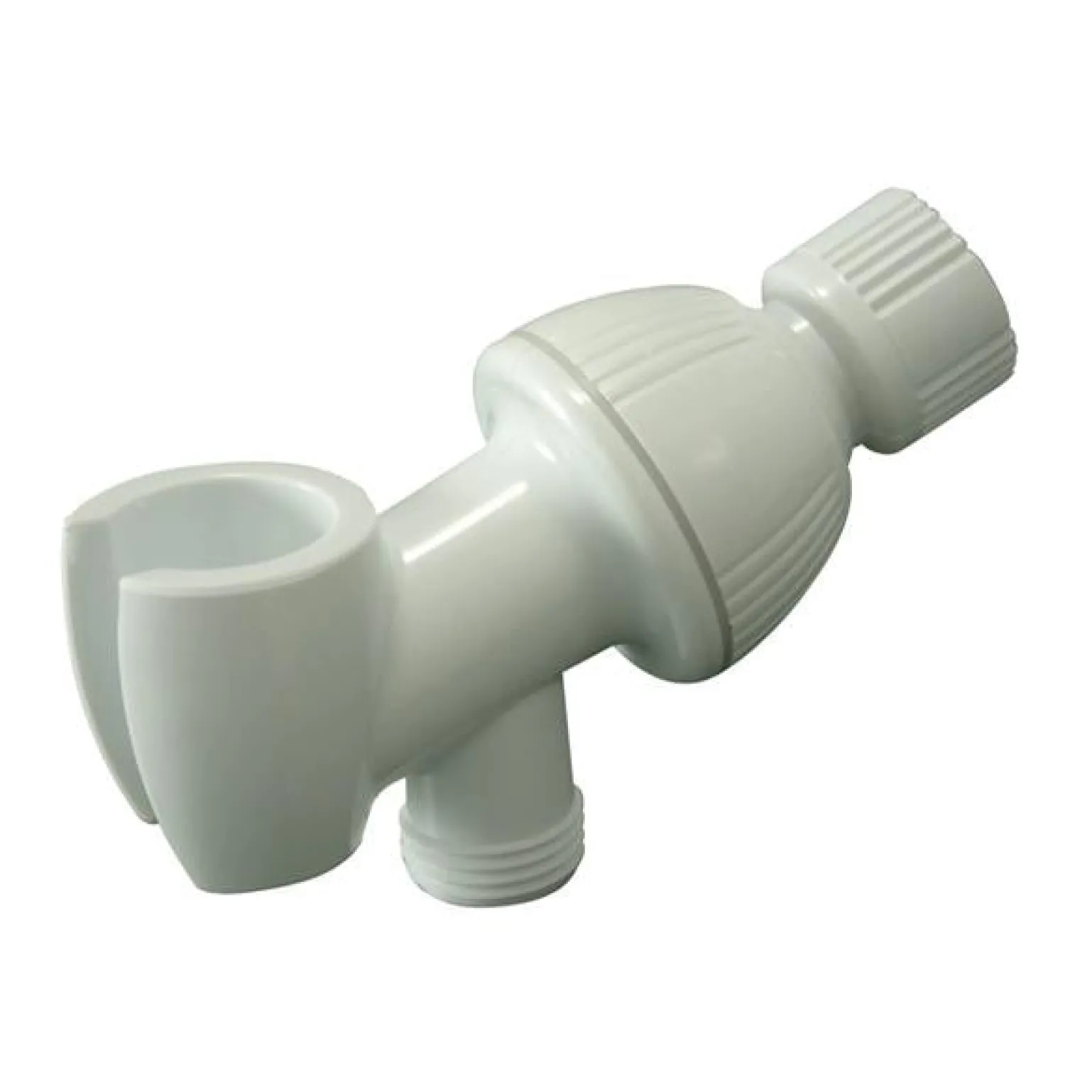 Hot Plumbing Parts Shower Arm Bracket in White Shower Arms