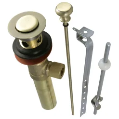 Pop-Up Drain with Overflow Sink Drains|Overflow Bathroom Sink Drains