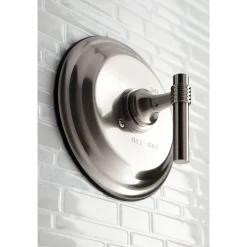 Best Pressure Balance Valve Trim Only Without Shower and Tub Spout in Brushed Nickel Tub & Shower Sets